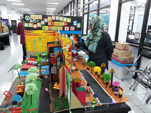 Hasil lomba Mading 3D  29 April 2019 d